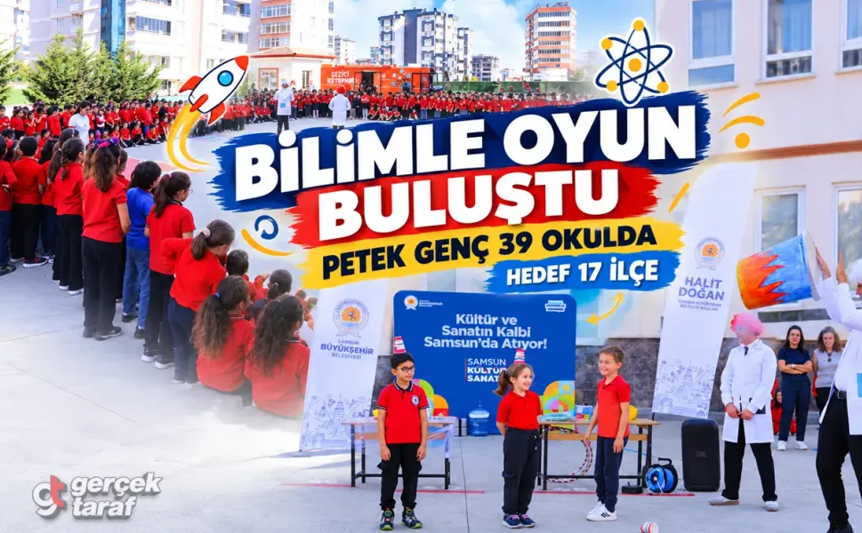 Samsun’da “Petek Genç Bilimle Oyna” başladı