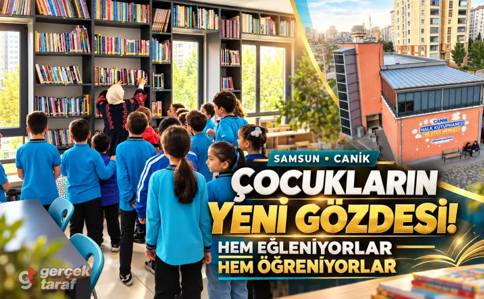 Samsun Canik'te çocukların yeni gözdesi
