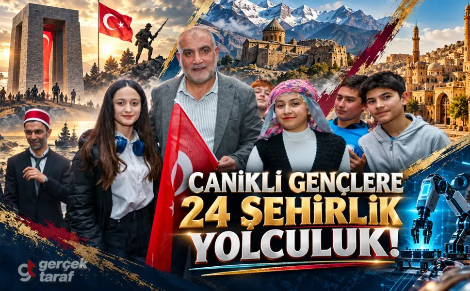 Canik Belediyesi'nden gençlere 24 ilde kardeşlik ve teknoloji yolculuğu