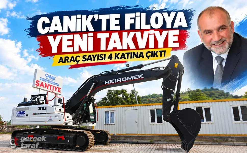 Samsun Canik Belediyesi araç filosunu büyütüyor