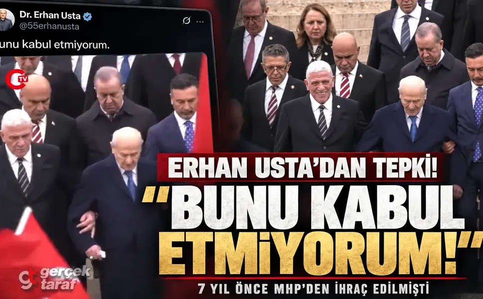 Erhan Usta'dan Bahçeli-Dervişoğlu görüntüsüne tepki!
