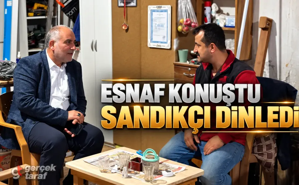 Canik'te Esnafla Buluşan Sandıkçı'dan Ortak Akıl Mesajı