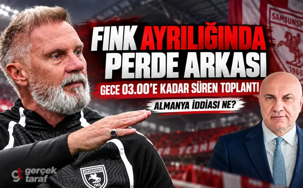 Thorsten Fink'in Samsunspor’dan ayrılığının perde arkası