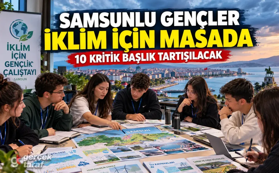 Samsunlu Gençlerin İklim Fikirleri Ulusal Bildirgeye Dönüşecek