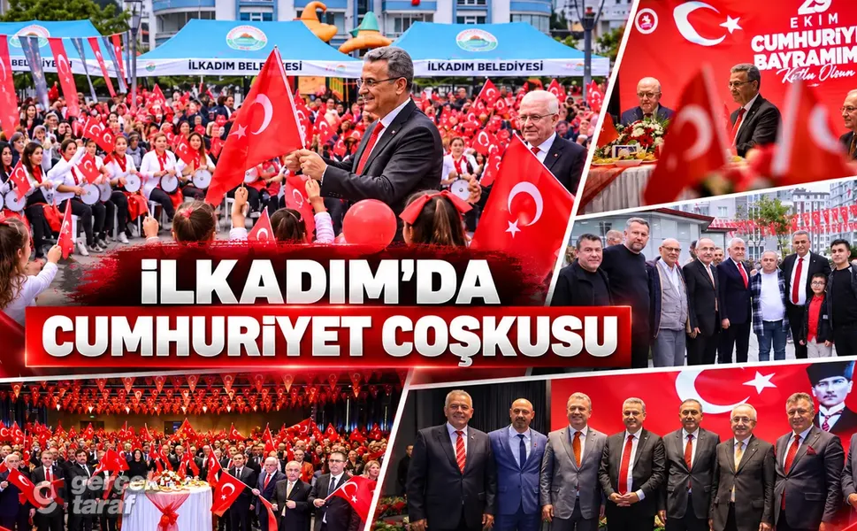 Samsun İlkadım'da 29 Ekim kutlamaları