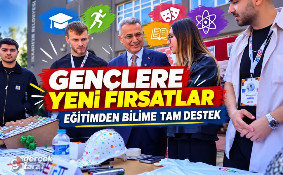 Samsun İlkadım’da gençlere eğitimden spora çok yönlü destek