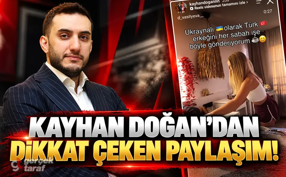 Kayhan Doğan'ın Ukraynalı kadın videosu paylaşımı dikkat çekti