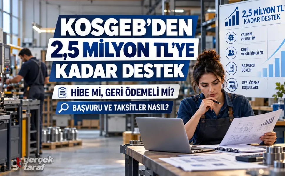 KOSGEB nedir, nasıl başvurulur? KOSGEB desteği hibe mi, faizsiz mi?