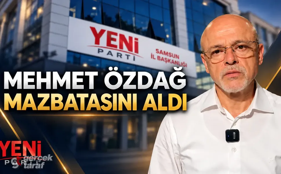 Mehmet Özdağ mazbatasını aldı, Samsun'da hedefini açıkladı