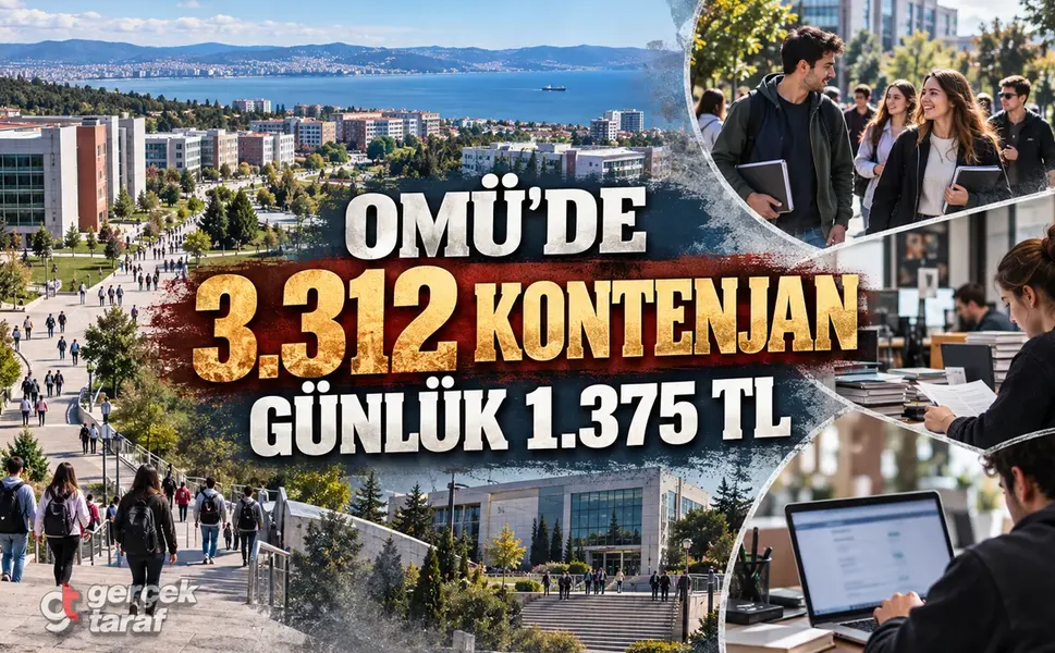 OMÜ'de 3 bin 312 öğrenciye iş fırsatı! Günlük 1.375 TL ödeme
