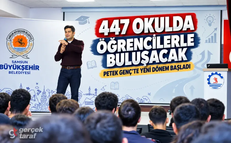 Samsun’da Petek Genç Programları Başladı: 447 Okula Ulaşacak