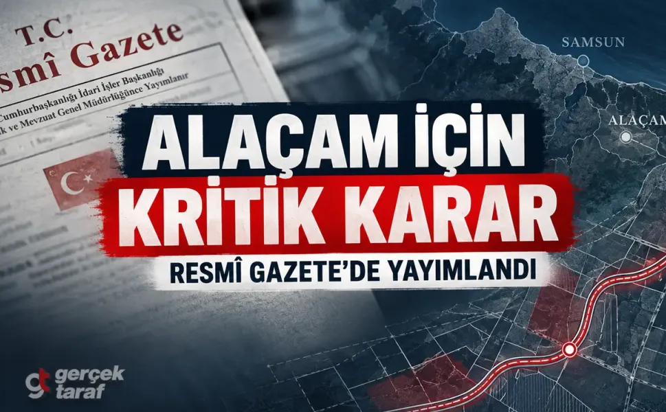 Samsun Alaçam’da hastane yolu için acele kamulaştırma kararı