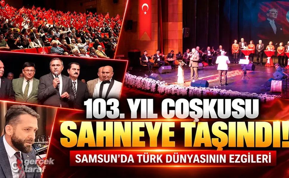 Samsun'da Cumhuriyet'in 103. yılına özel konser!