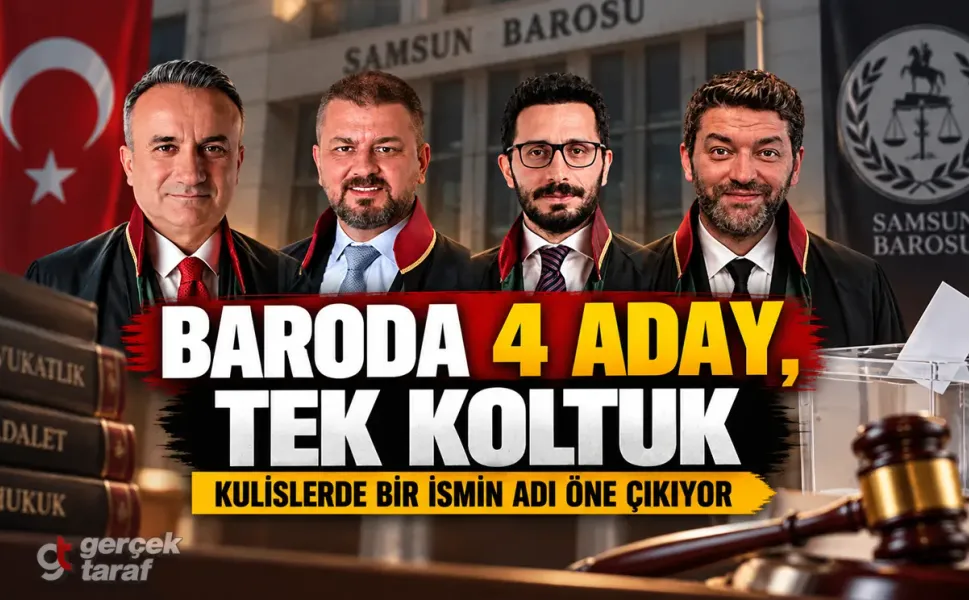 Samsun Barosu seçiminde 4 aday yarışacak: Kulislerde konuşulan o isim