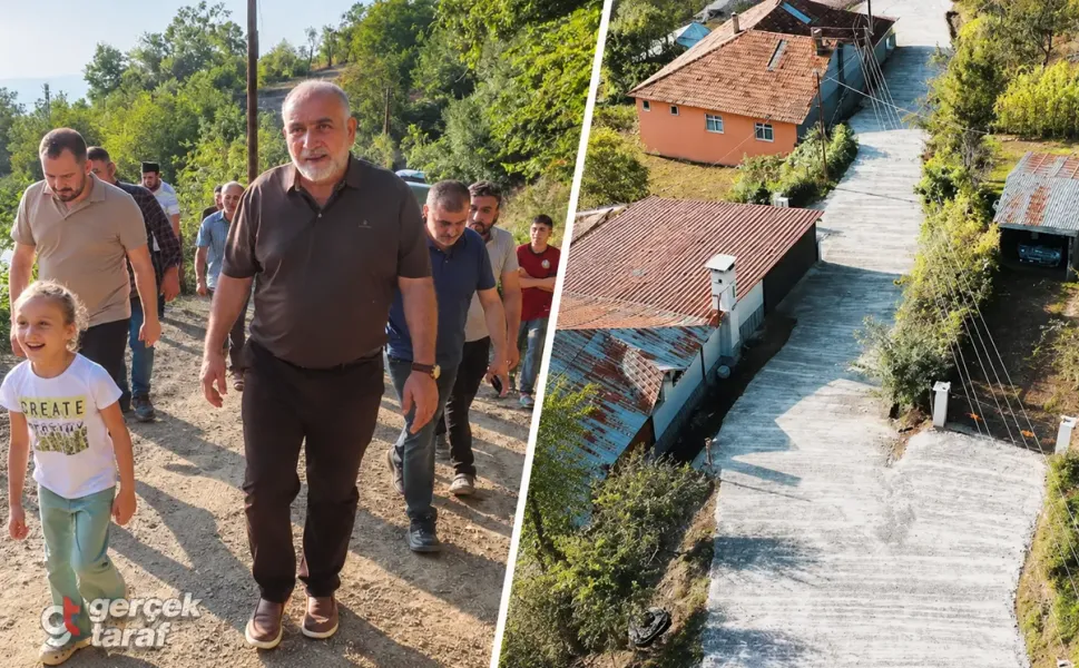 Samsun'da 8 yaşındaki Aysima istedi, yolu 2 günde yapıldı
