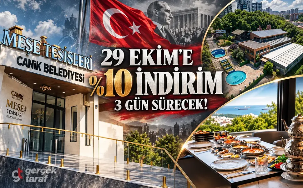 Samsun'da 29 Ekim'e özel yüzde 10 indirim! Üç gün sürecek