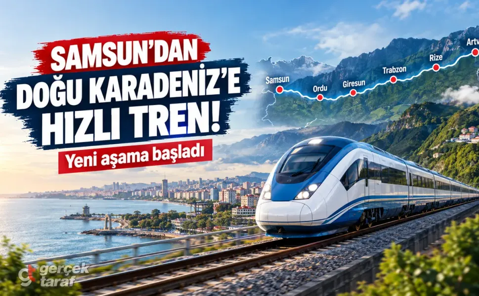 Samsun’dan Doğu Karadeniz’e uzanacak hatta yeni aşama