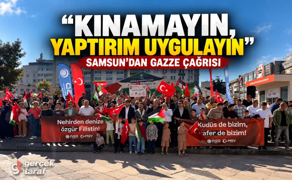 Samsun Milli Görüş kuruluşlarından Gazze çağrısı