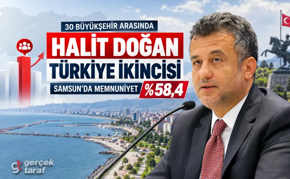 Halit Doğan memnuniyet anketinde Türkiye ikincisi oldu: Samsun’da oran yüzde 58,4
