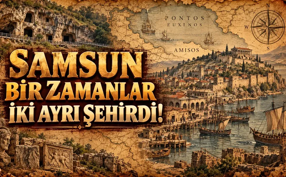 Samsun bir zamanlar iki ayrı şehirdi! İşte binlerce yıllık tarihi