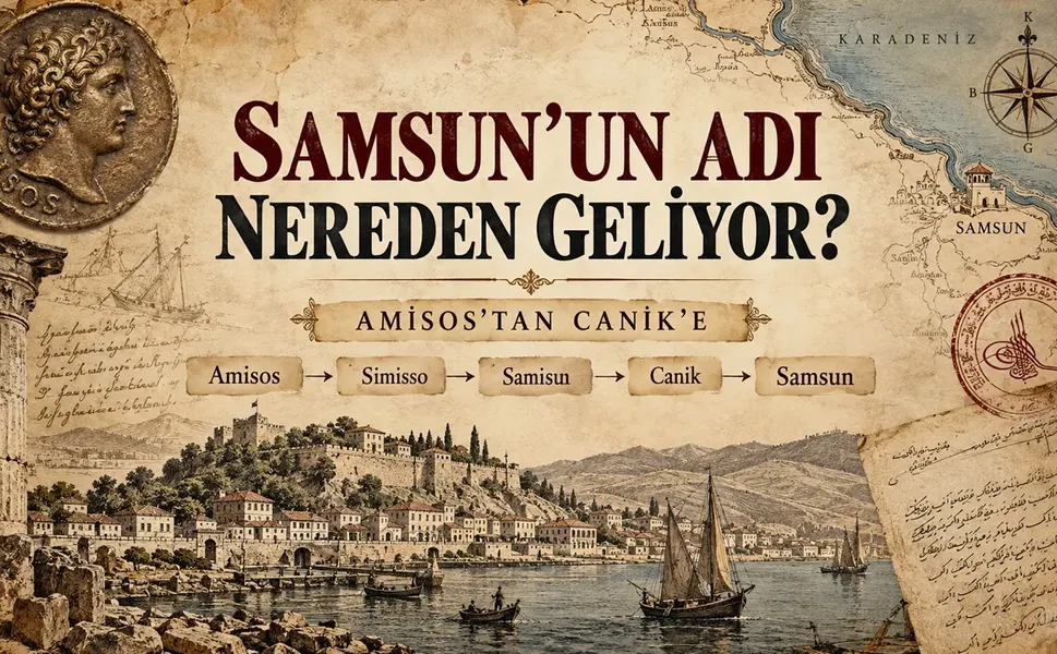 Samsun adının kökeni nedir? Amisos'tan Canik'e uzanan tarih