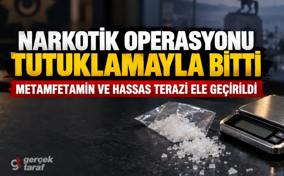 Samsun’da adrese baskın: Metamfetamin ve hassas terazi bulundu