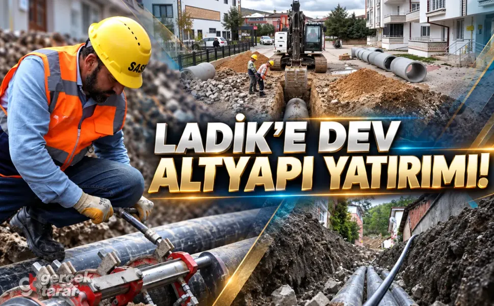 Samsun Ladik'te 15,5 kilometrelik altyapı yatırımı! SASKİ son durumu açıkladı