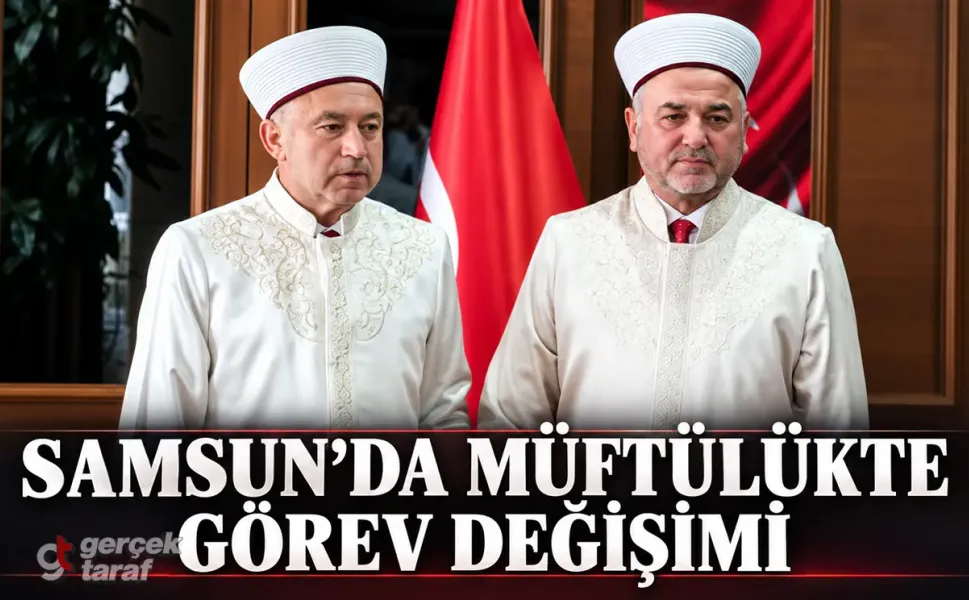 Samsun İl Müftüsü Hasan Güneş görevi törenle devraldı
