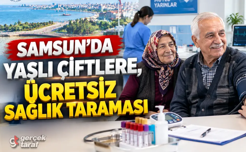 Samsun’da uzun evliliklere özel ücretsiz sağlık hizmeti