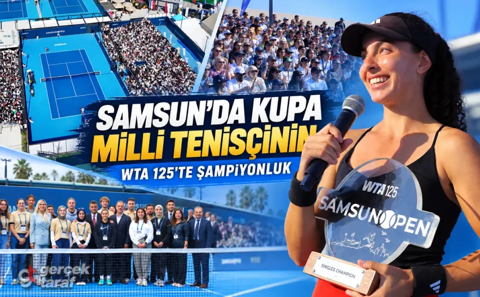 Samsun Open WTA 125’te şampiyon Ayla Aksu Kahraman oldu