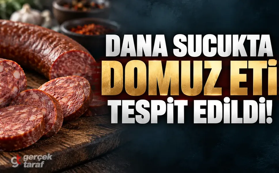 Dana sucukta domuz eti çıktı! Bakanlık ifşa etti