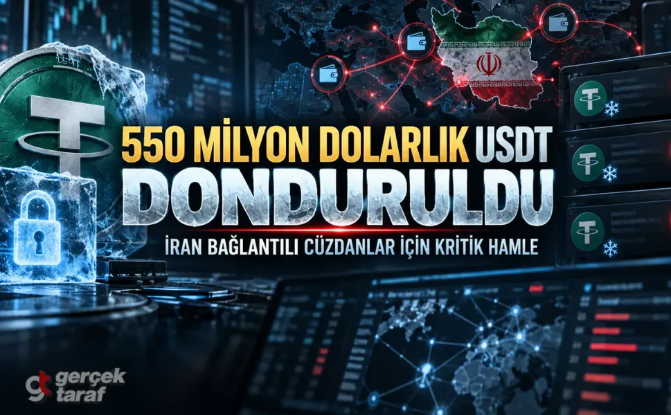 Tether, İran Bağlantılı Cüzdanlardaki 550 Milyon Dolar Değerindeki USDT'yi Dondurdu