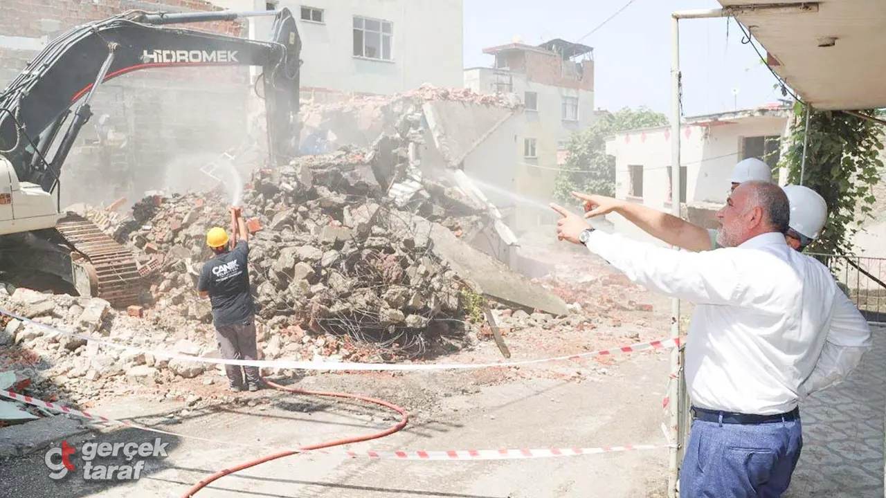 Samsun Canik’te 741 Binanın Yıkıldığı Dev Kentsel Dönüşüm Projesi Başladı