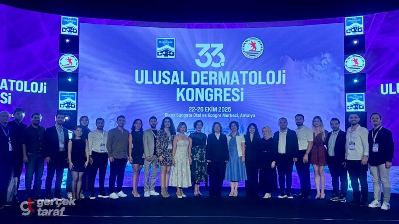 OMÜ Rektörü Fatma Aydın, Ulusal Dermatoloji Kongresi’nde Onursal Başkan Oldu