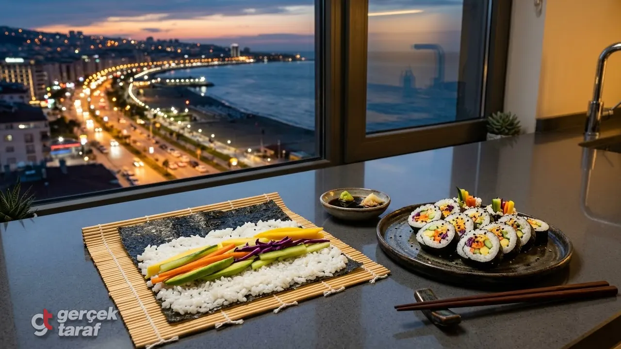 Samsun Usulü Evde Sushi Nasıl Yapılır?