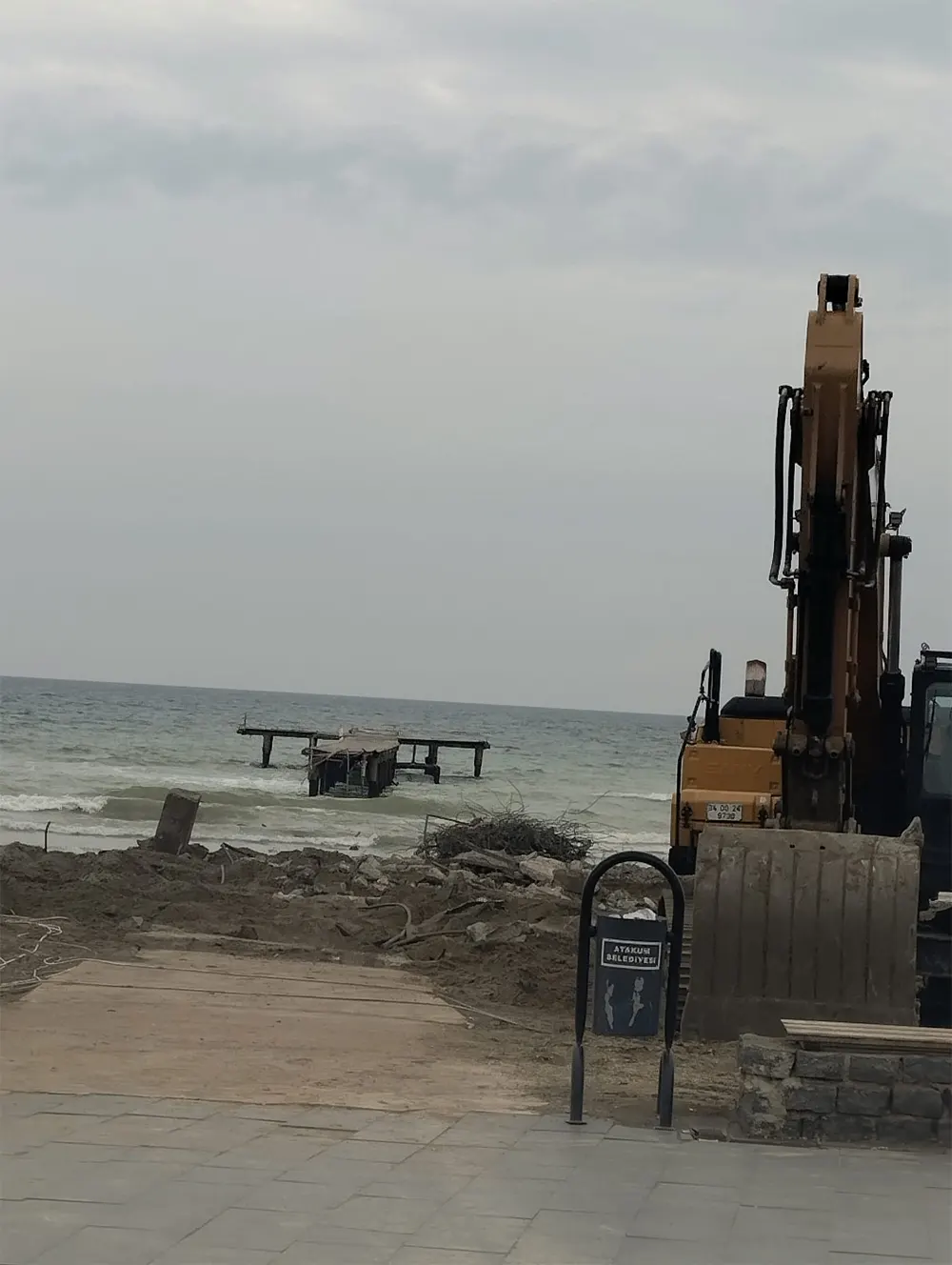 Halk Iskelesi Iş Makinası samsun