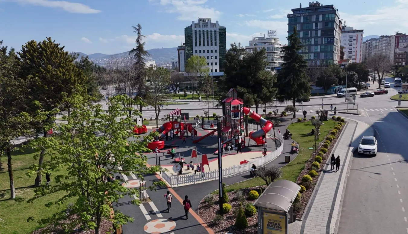 Samsunspor Gençlik Parkı Havadan