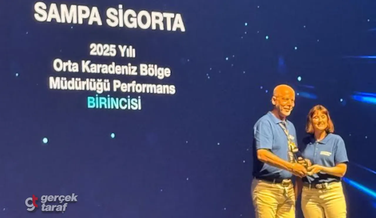 Sampa Sigorta’ya Orta Karadeniz Bölgesi Performans Birinciliği Ödülü