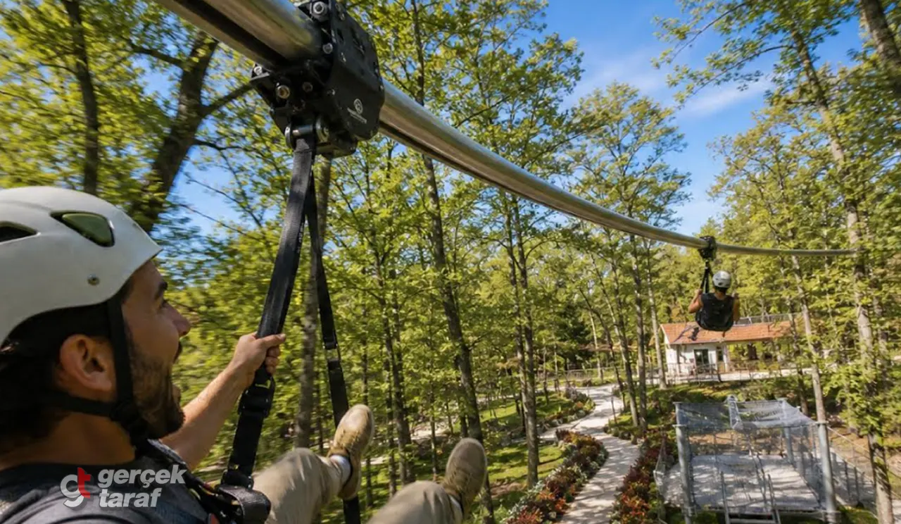 Karadeniz'in En Büyük Macera Parkı 19 Mayıs'ta Canik'te Açılıyor