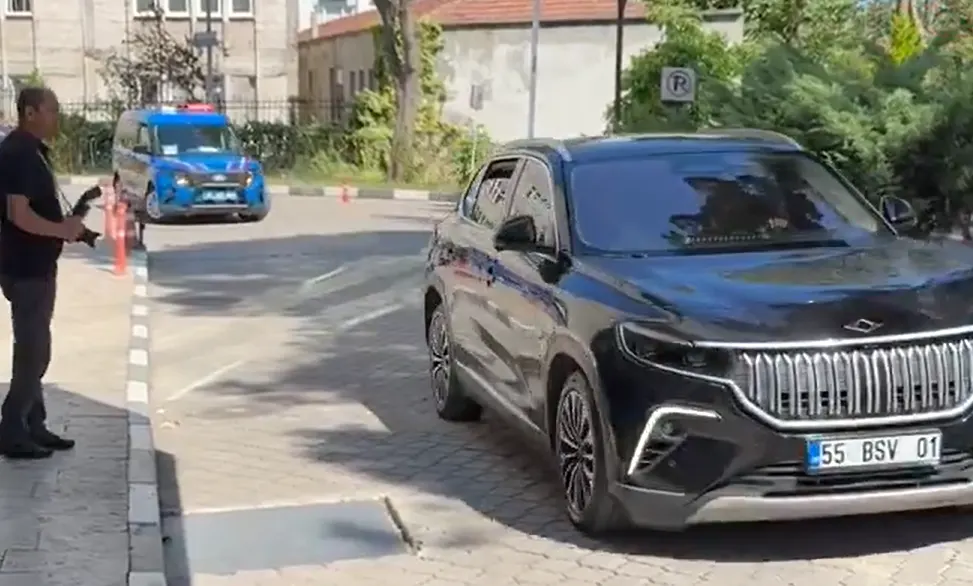 Samsun Başsavcı Togg Araç
