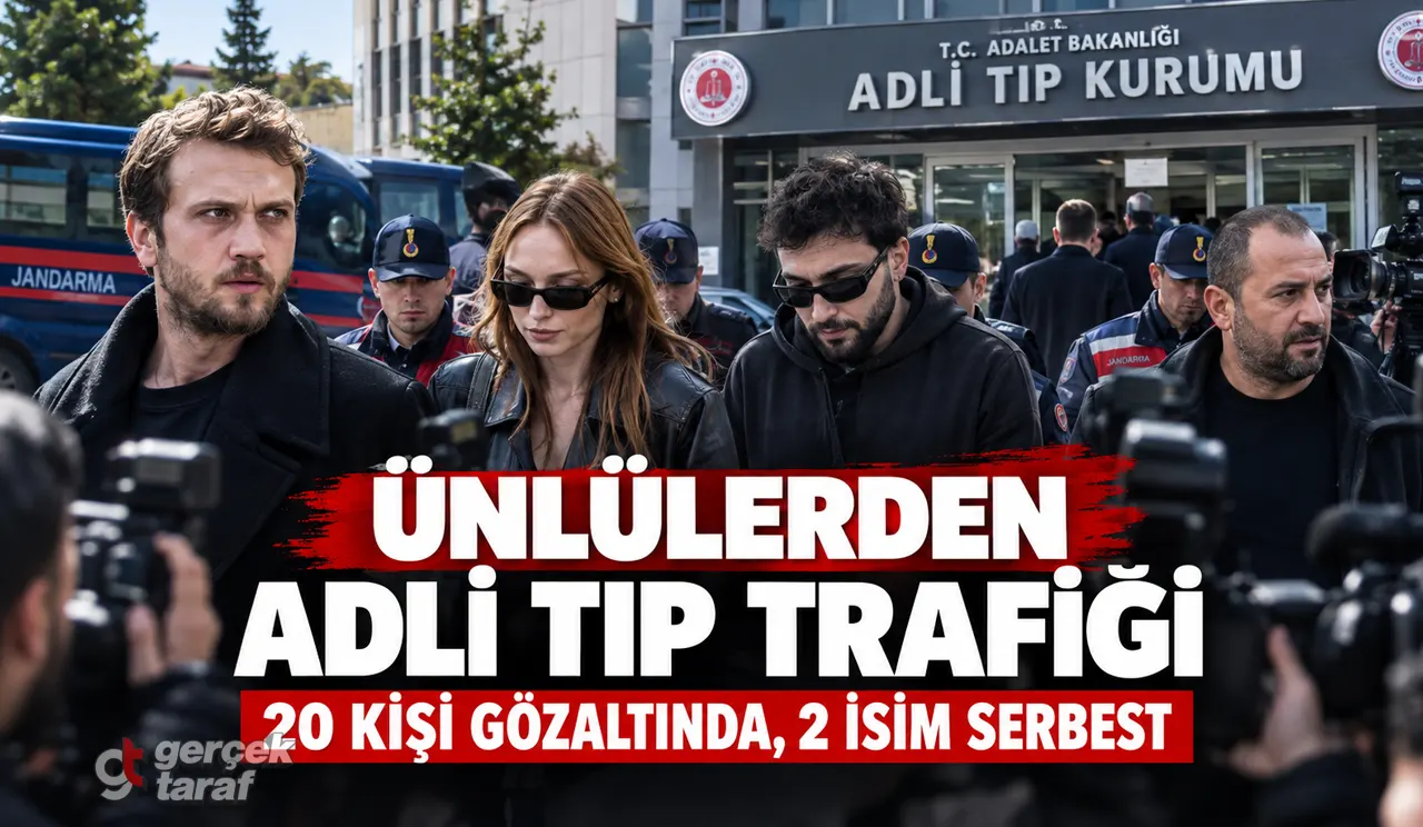 Ünlülere Yönelik Uyuşturucu Soruşturmasında 20 Gözaltı