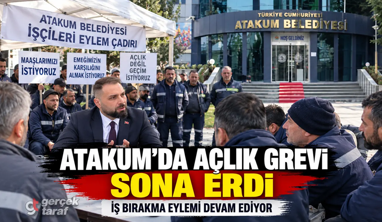 Samsun Atakum’da Açlık Grevi Bitti, İş Bırakma Devam Ediyor