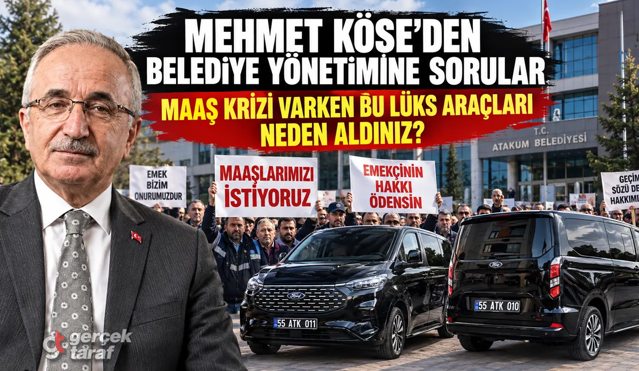 AK Parti Samsun’dan Atakum Belediyesi’ne Lüks Araç Tepkisi
