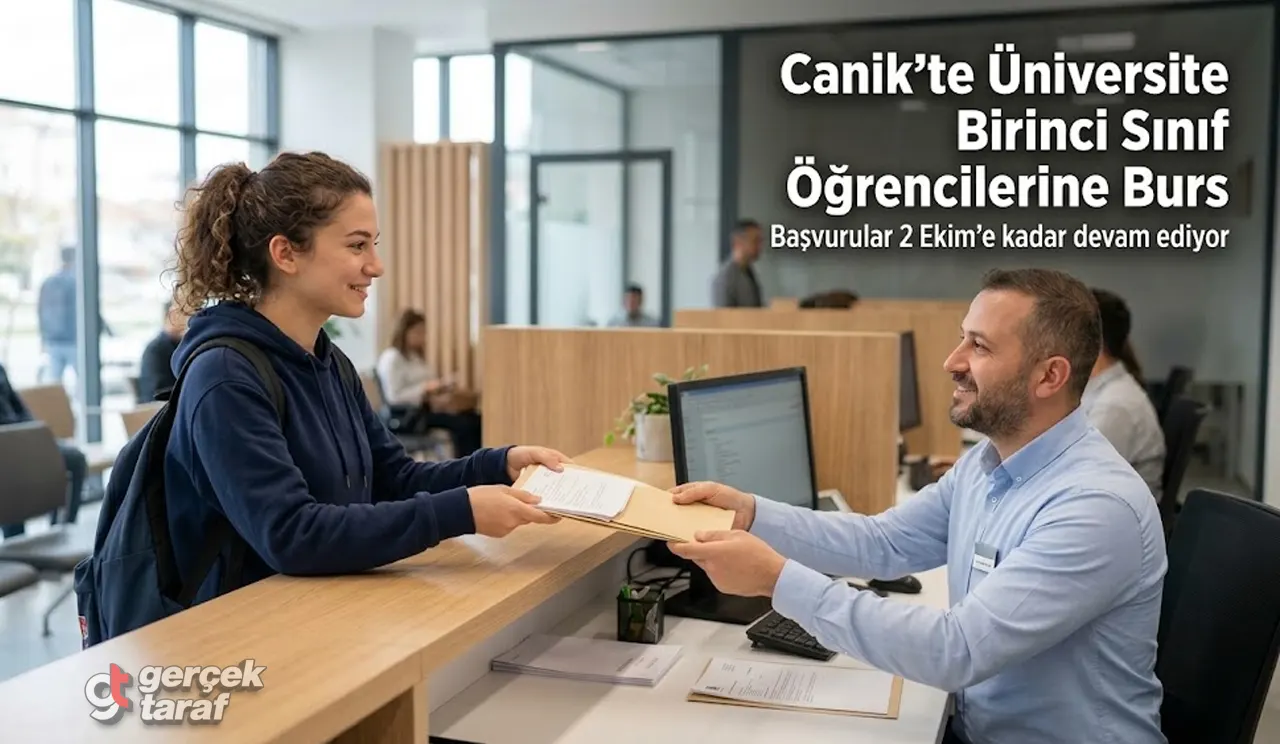 Samsun Canik'te Üniversiteyi İlk Kez Kazananlara Burs Desteği