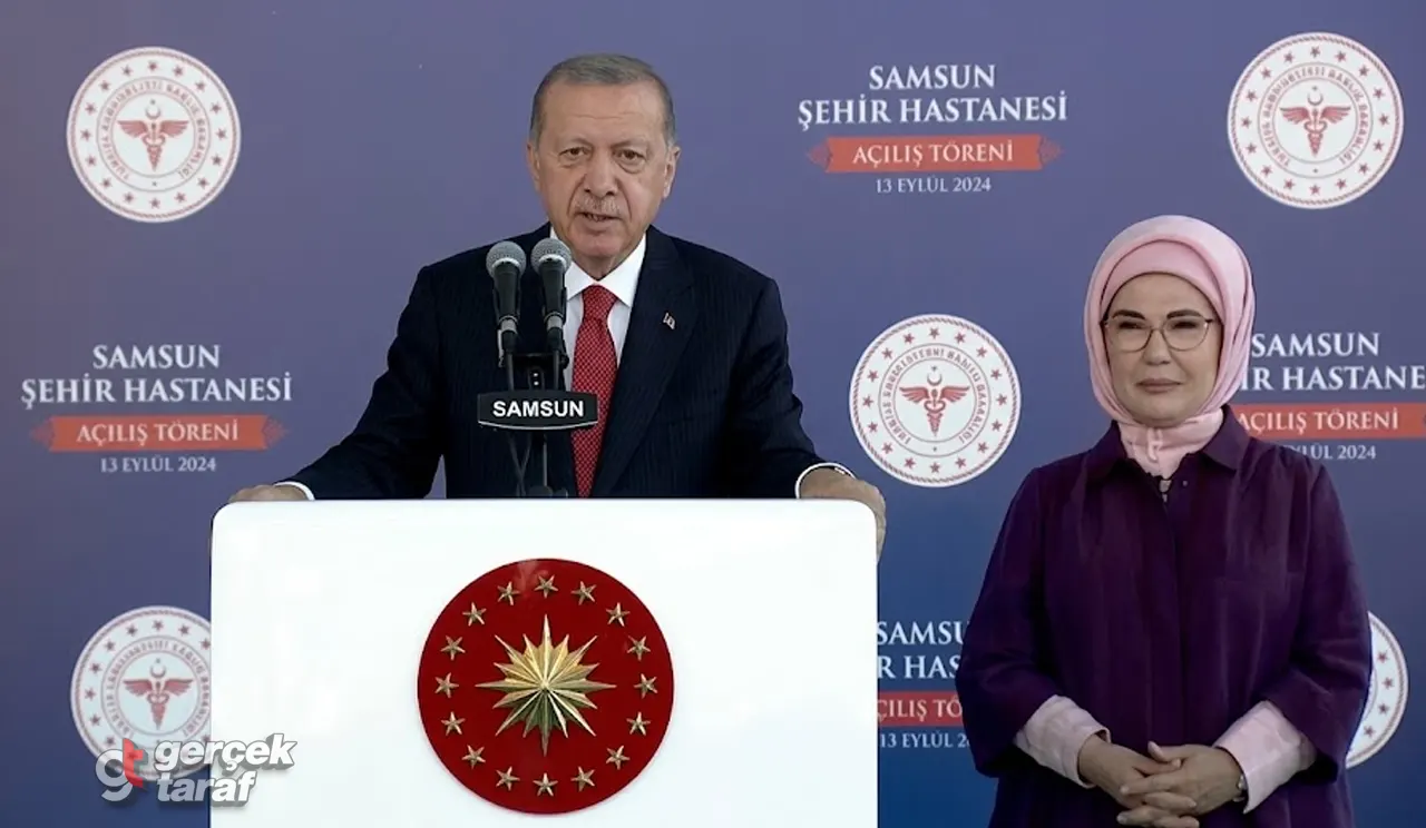 Cumhurbaşkanı Erdoğan Samsun’da Şehir Hastanesini Açtı