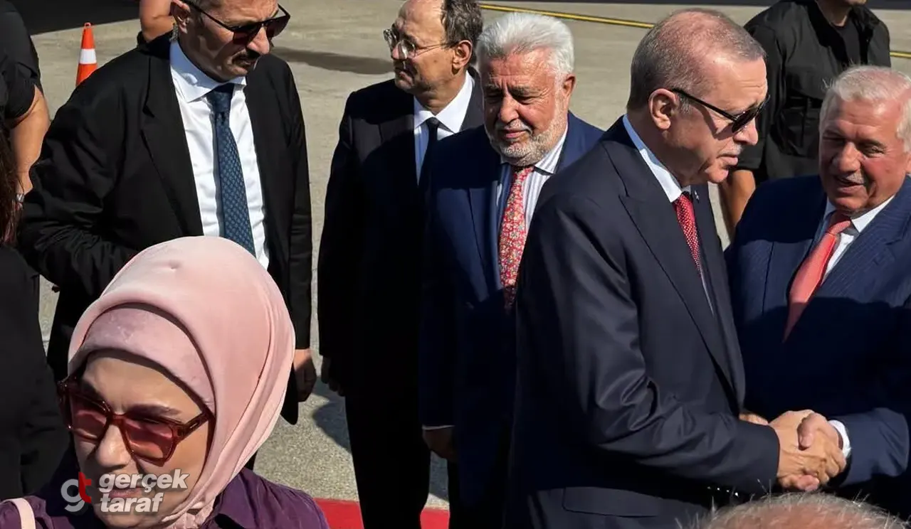 Cumhurbaşkanı Erdoğan Samsun’a Geldi