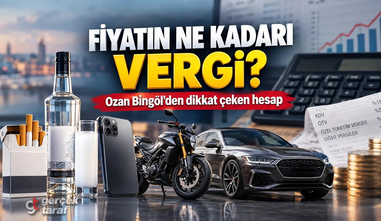 Ozan Bingöl açıkladı: Ürün fiyatlarında vergi yükü