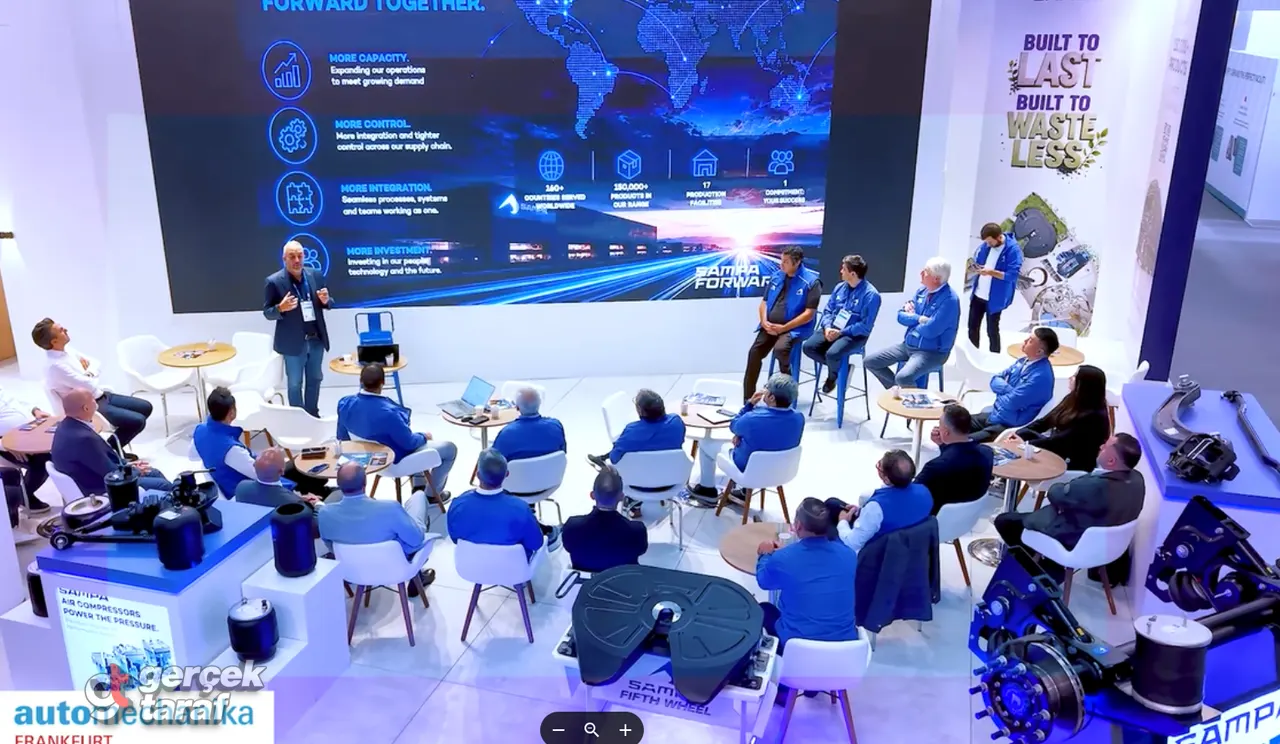 Samsunlu SAMPA, Frankfurt'ta SAMPA Forward'ı Tanıttı
