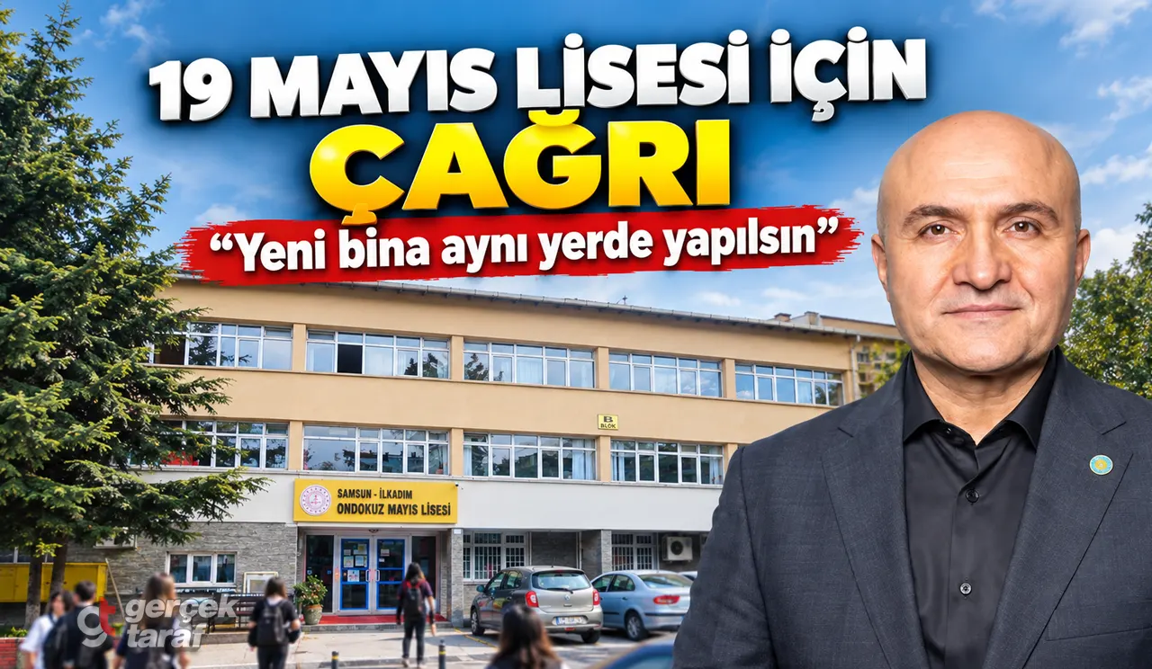 Erhan Usta: Samsun 19 Mayıs Lisesi yıkım kararı var, yapım yok