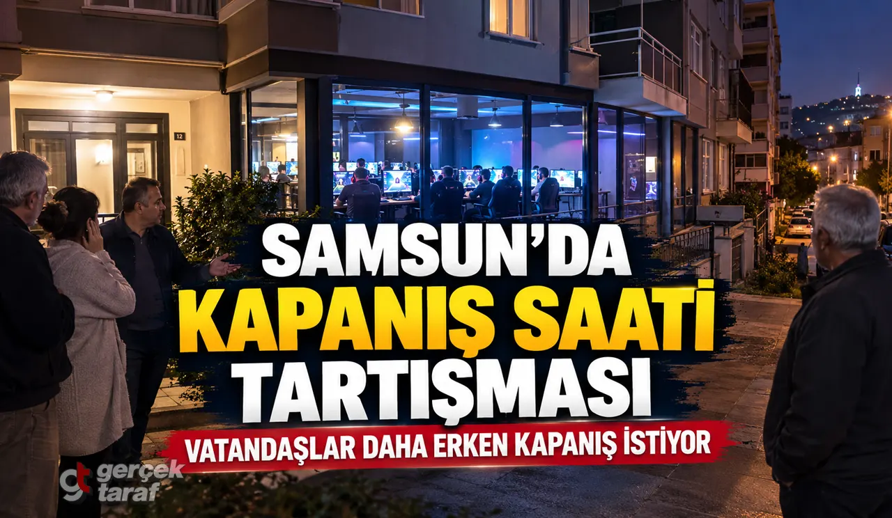 Samsun’da Oyun Salonu ve İnternet Kafeler Daha Erken Kapansın